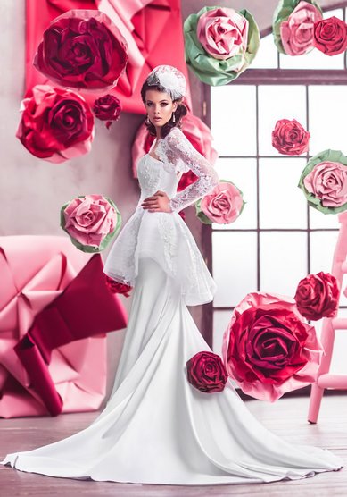 Свадебное платье Гладиолус-L47746 - Свадебный салон Love Story