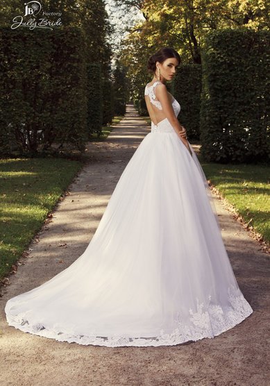 Свадебное платье Вильнелия-B49183 - Свадебный салон BARSONINI