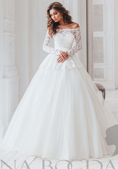 Свадебное платье Илиана-V53854 - Свадебный салон VissOn