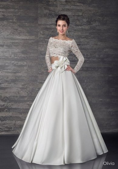 Свадебное платье Оливия-Я58551 - Салон свадебной и вечерней моды Я - Невеста!