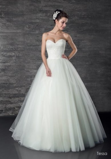 Свадебное платье Тесса-Я58554 - Салон свадебной и вечерней моды Я - Невеста!