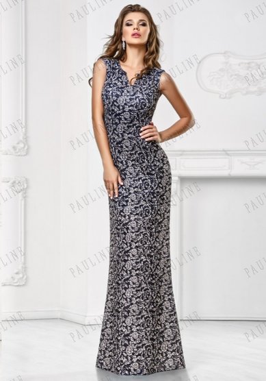 Вечернее платье Бонжур-Я58626 - Салон свадебной и вечерней моды Я - Невеста!