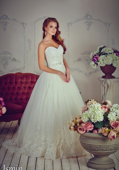 Свадебное платье ИСМИН / АКЦИЯ-B59696 - Свадебный салон BARSELONA