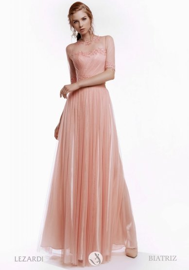 Вечернее платье Biatriz-L65946 - Свадебный дом La Famillia