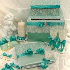 Мятно-бирюзовый набор D47208