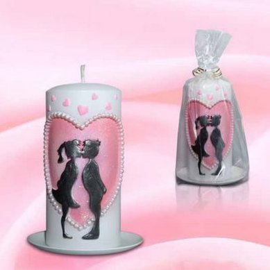 Свадебная свеча S21703 - Свадебный интернет-магазин Sivilena