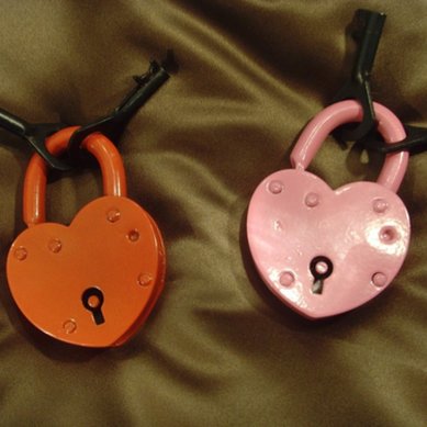 Свадебные замочки E23337 - Салон аксессуаров ESTIO