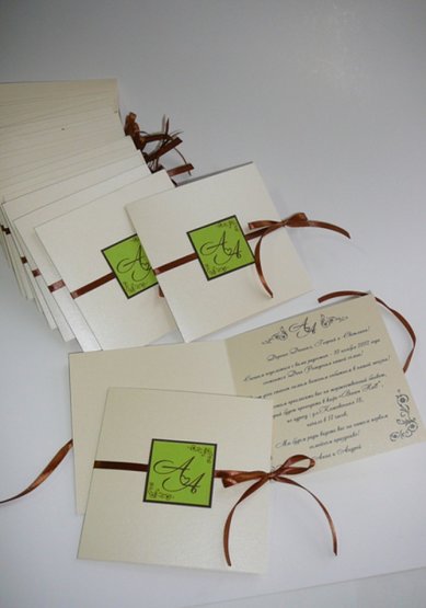 свадебные приглашения D26197 - ДЕКОР СТУДИЯ DEKOS