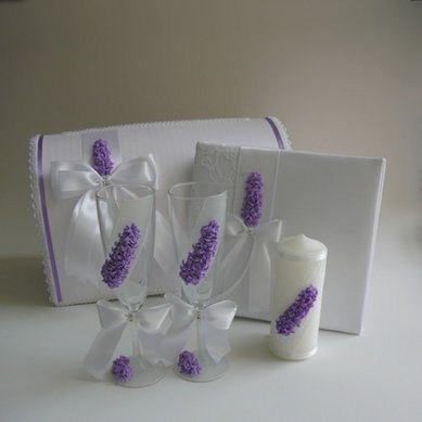 Сиреневая свадьба D26250 - ДЕКОР СТУДИЯ DEKOS