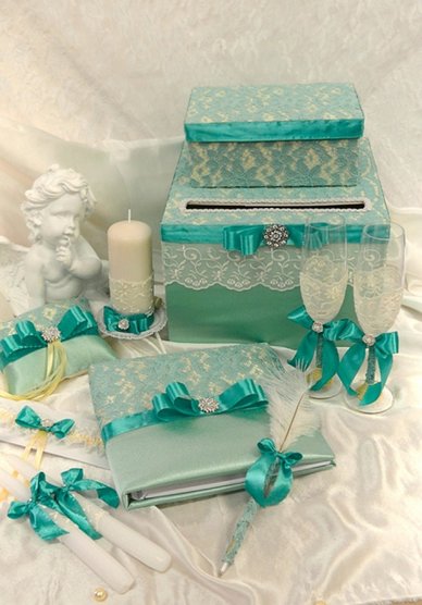 мятно-бирюзовый набор D47208 - ДЕКОР СТУДИЯ DEKOS